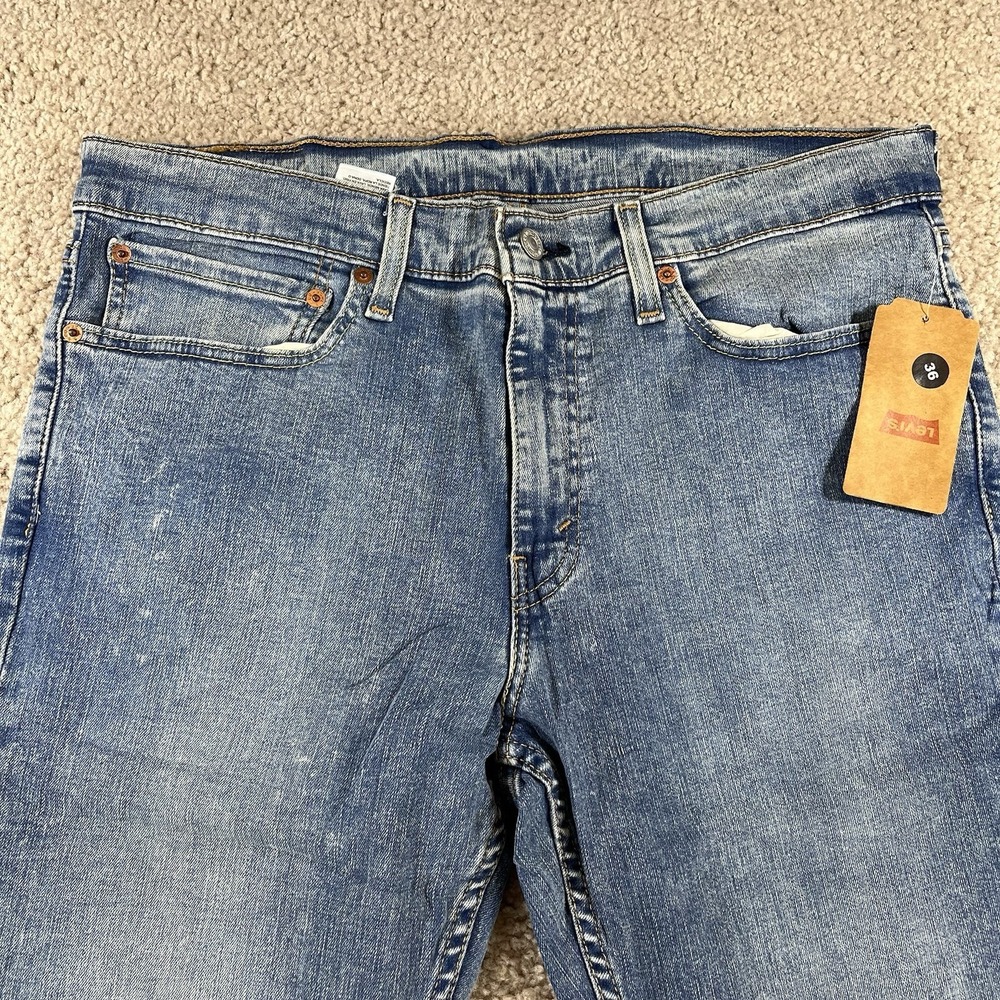 Levi's Classic 511 Slim Fit Flex Stretch Denim Jeans Men's 34x30 True‎ Fit 36x30 - Picture 3 of 13